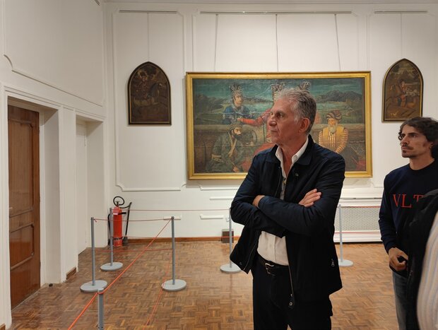 کارلوس کیروش از کاخ سعدآباد بازدید کرد