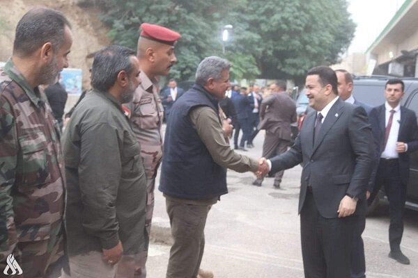 Sudani, Salahaddin'de Haşdi Şabi güçlerini ziyaret etti