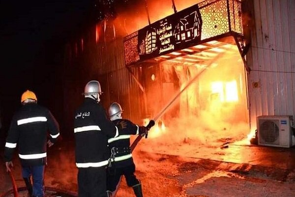 در سال ۲۰۲۲ چند آتش سوزی در عراق رخ داده است؟