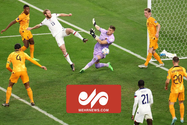 هلند ۳ - آمریکا ۱ / صعود لاله های نارنجی به یکچهارم نهایی