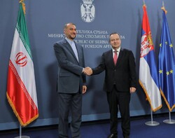 FM Amir-Abdollahian arrives in Serbia for talks