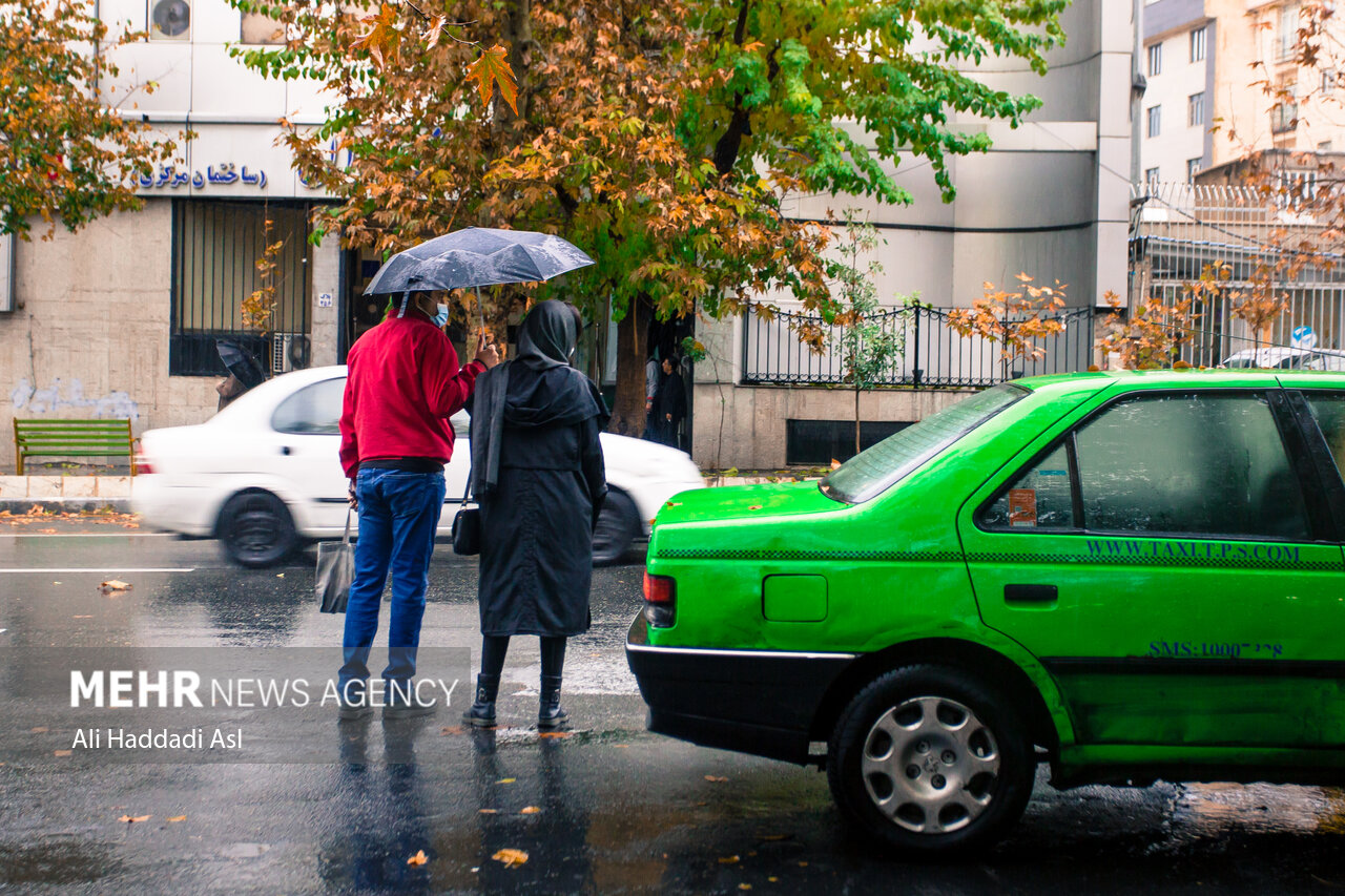 بارش‌های رگباری دوشنبه اصفهان را فرا می‌گیرد