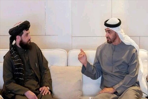 دیدار سرپرست وزارت دفاع طالبان با رئیس امارات در ابوظبی