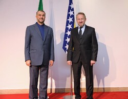 امیرعبداللهیان با معاون رئیس مجلس اقوام بوسنی و هرزگوین دیدار کرد