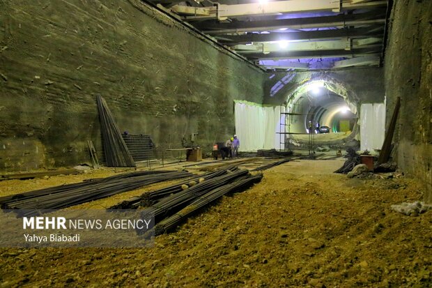 عملیات اجرایی پروژه قطار شهری کرمانشاه