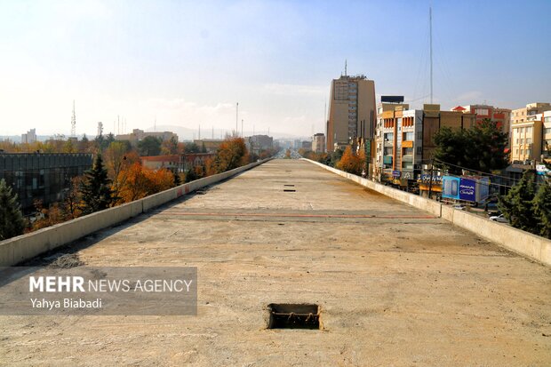 عملیات اجرایی پروژه قطار شهری کرمانشاه