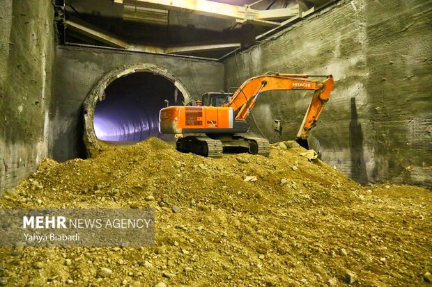 عملیات اجرایی پروژه قطار شهری کرمانشاه