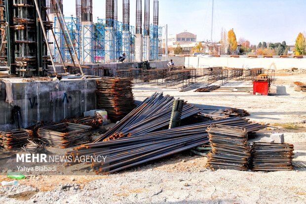 عملیات اجرایی پروژه قطار شهری کرمانشاه