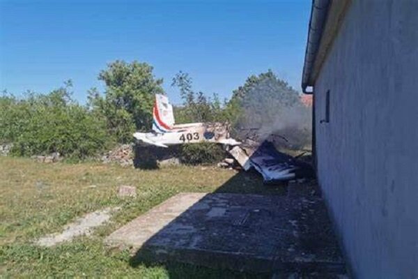 Croatian military plane crashes during training flight