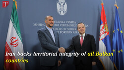 Iran backs territorial integrity of all Balkan countries
