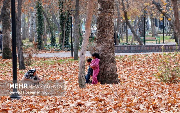 طبیعت زیبای پائیزی مشهد