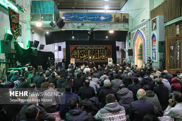 40th day of martyrdom ceremony of Arman Aliverdi in Tehran
