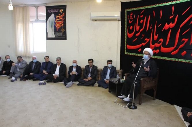 مراسم سوگواری شهادت حضرت فاطمه زهرا(س) در بوشهر برگزار شد