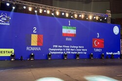 Iran ranks 1st in IFBB Men’s Junior World C’ship