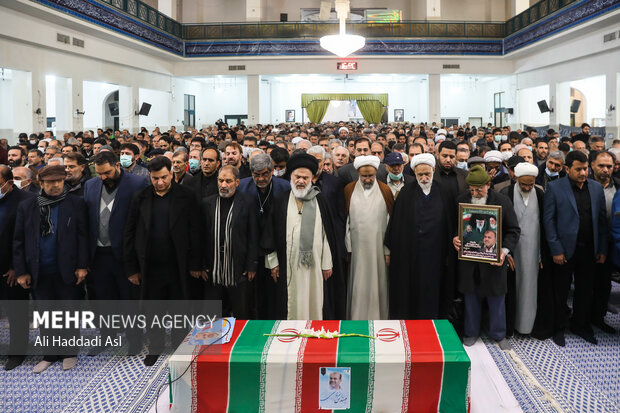 Funeral ceremony of Iran's former road minister

