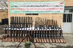 باند سازمان یافته قاچاق سلاح و مهمات در شمالغرب کشورمنهدم شد