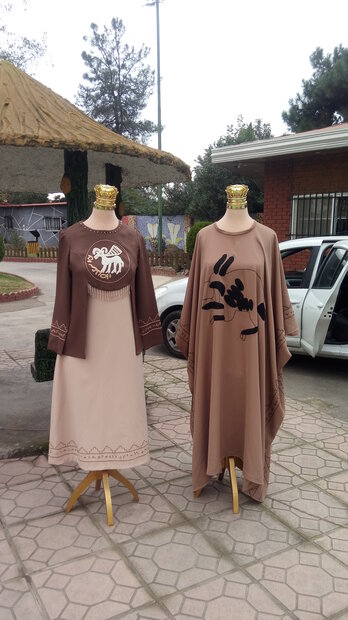 طراحی البسه با تصویر و نشان گِل مُهرهای تاریخی