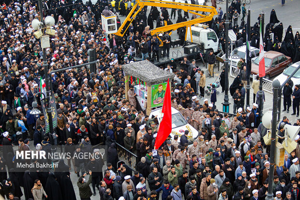  پیکرهای ۱۴ شهید گمنام در مازندران تشییع می شود