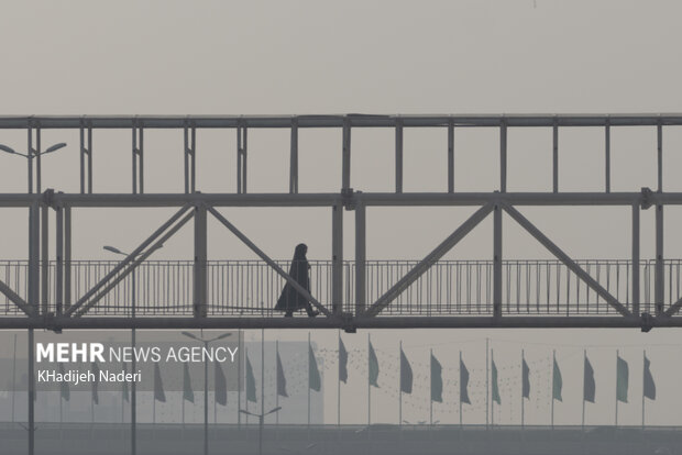 هوای اصفهان سومین روز پیاپی برای عموم شهروندان ناسالم است