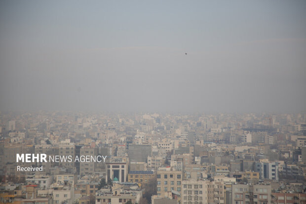 غلظت آلاینده‌های جوی مجدداً در تبریز افزایش می‌یابد 