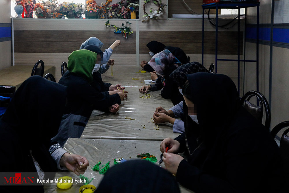 صور من داخل سجن النساء في طهران