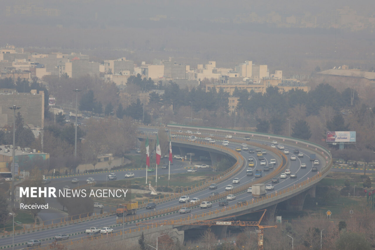 کیفیت هوای مشهد در مرز آلودگی برای گروه‌های حساس