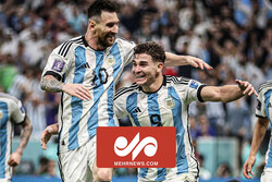 آرژانتین ۳ - کرواسی صفر / درخشش مسی با طعم صعود به فینال