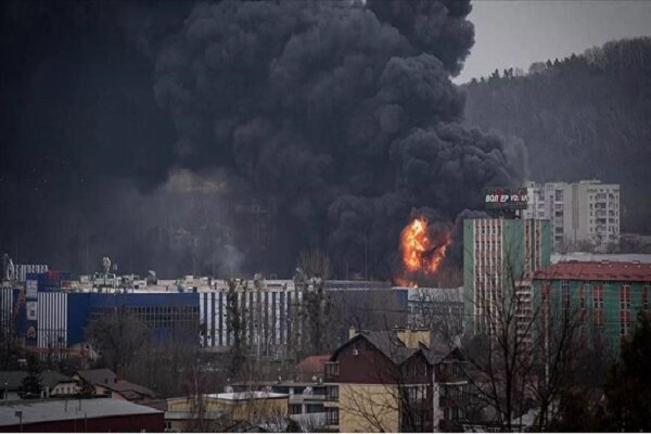 روسیه با موشک بالستیک، پایتخت اوکراین را بمباران کرد