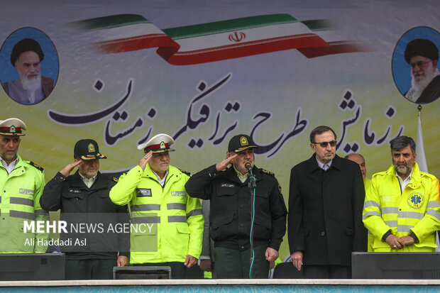 رزمایش طرح ترافیکی زمستان پلیس راهور 18