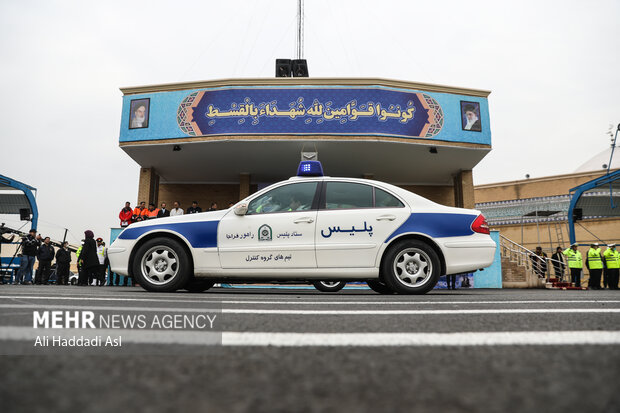 رزمایش طرح ترافیکی زمستان پلیس راهور 21