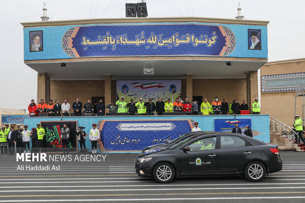 رزمایش طرح ترافیکی زمستان پلیس راهور 14