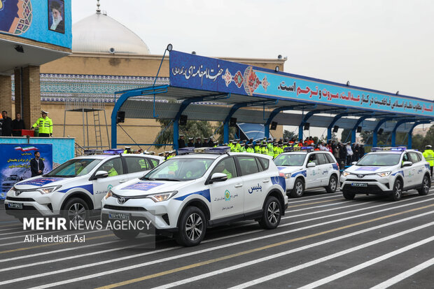رزمایش طرح ترافیکی زمستان پلیس راهور 17