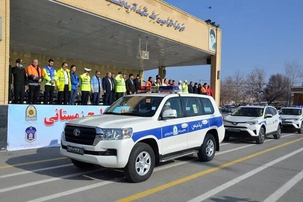 رزمایش ترافیکی و انتظامی طرح زمستانی در آذربایجان غربی آغاز شد