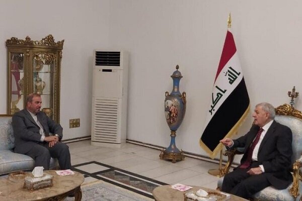 İranlı Büyükelçi, Irak Cumhurbaşkanı Reşid ile görüştü İranlı Büyükelçi, Irak Cumhurbaşkanı Reşid ile görüştü