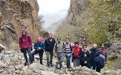 اردوی کوهنوردی جمعی از دانشجویان پسر دانشگاه لرستان برگزار شد
