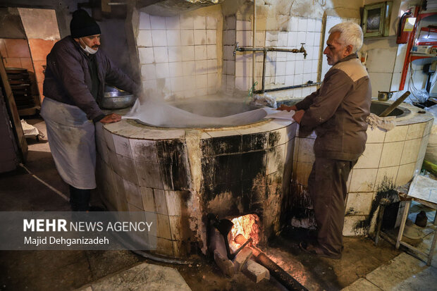 Traditional Nabat factory in Iran's Yazd
