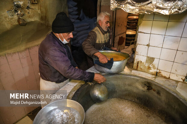 Traditional Nabat factory in Iran's Yazd
