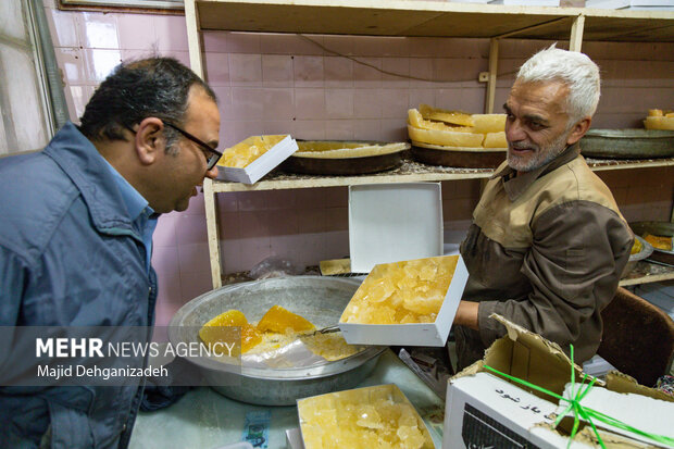 Traditional Nabat factory in Iran's Yazd
