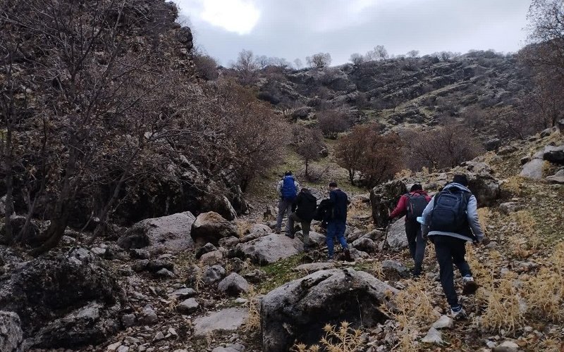 اردوی کوهنوردی جمعی از دانشجویان پسر دانشگاه لرستان برگزار شد