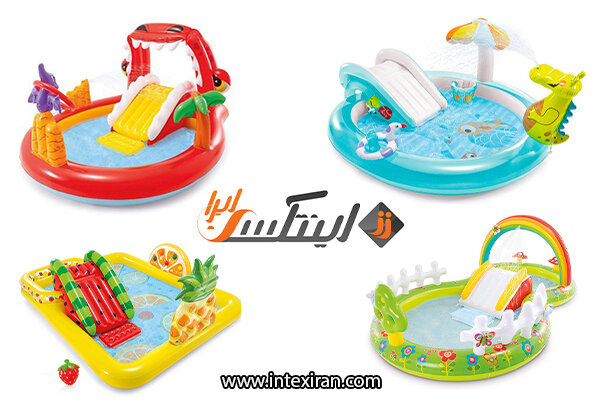 لذت تفریح مهیج با استخر بادی کودک اینتکس ایران