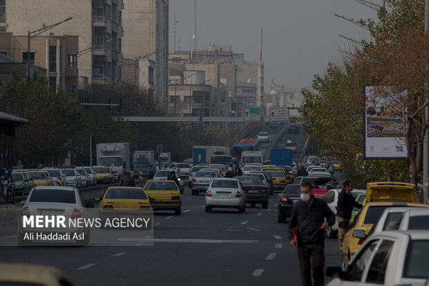 هوای تهران برای گروه‌های حساس همچنان ناسالم است