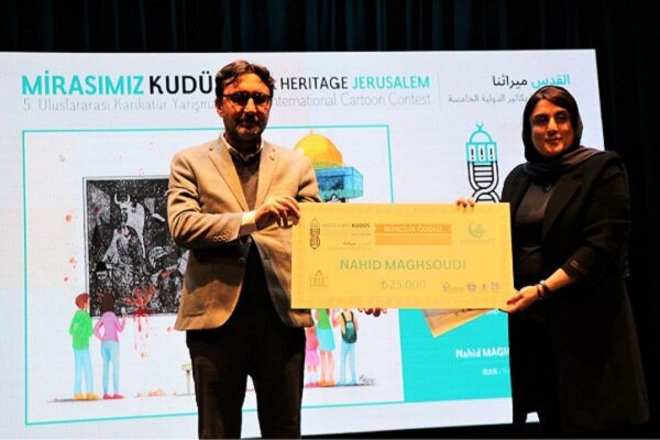 İranlı karikatürist Türkiye’den ödül aldı İranlı karikatürist Türkiye’den ödül aldı