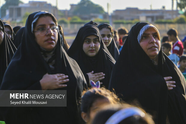 اولین روز حضور کاروان «روایت حبیب» در خوزستان