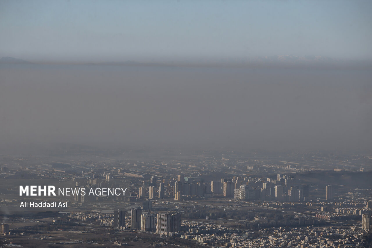 Tehran Polluted Severe air pollution hits Tehran - Mehr News Agency