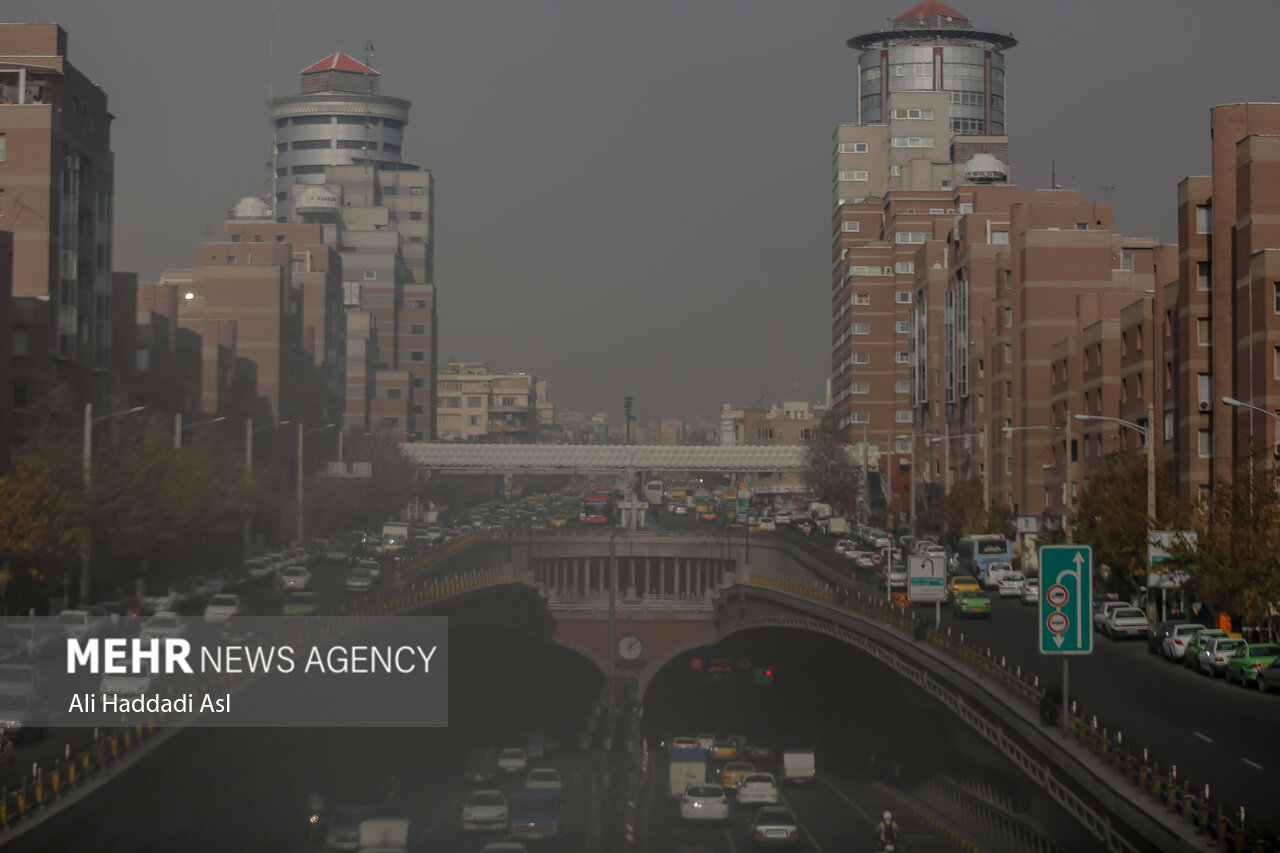 Tehran Polluted Severe air pollution hits Tehran - Mehr News Agency