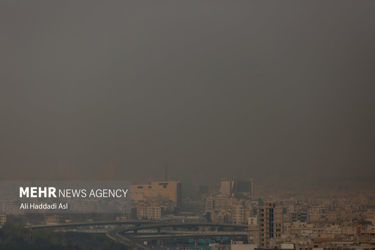 Tehran Polluted Severe air pollution hits Tehran - Mehr News Agency