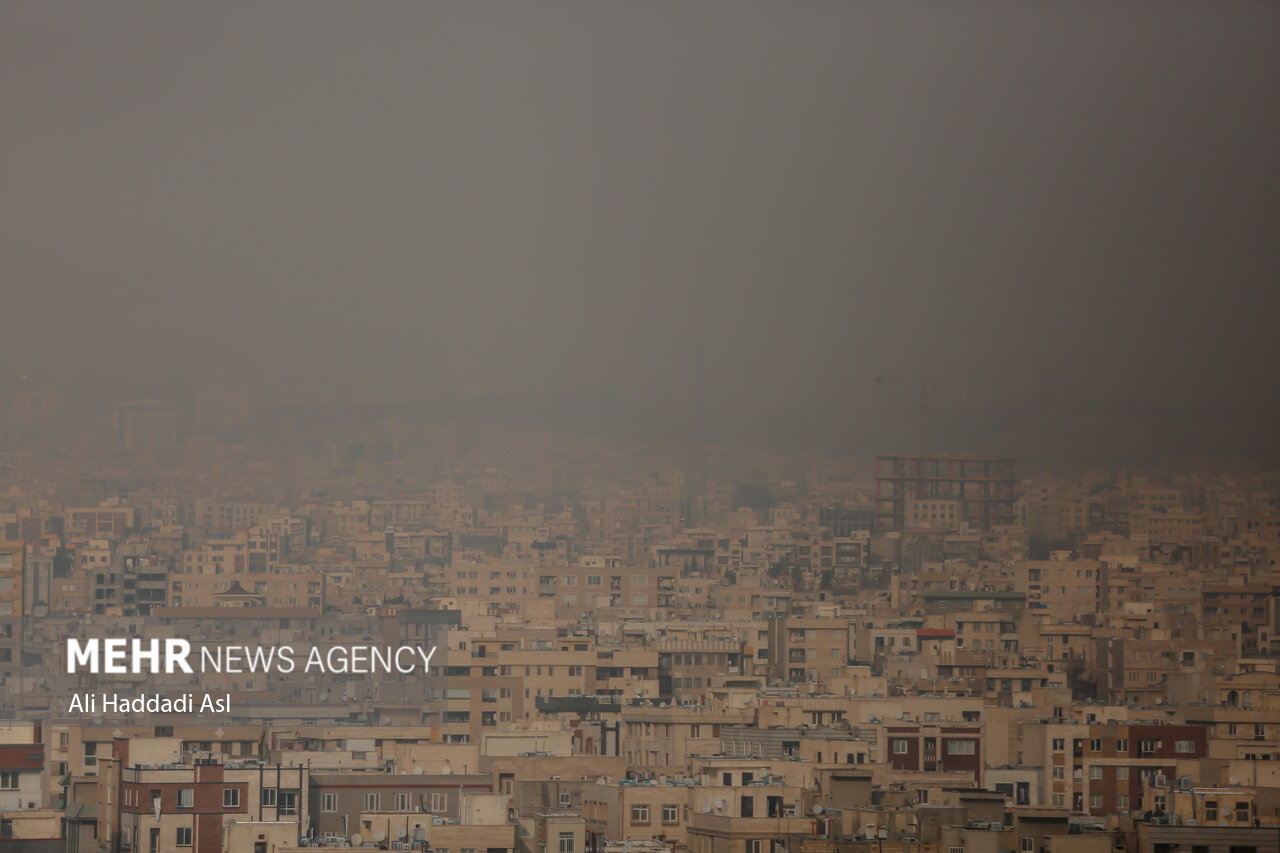 Tehran Polluted Severe air pollution hits Tehran - Mehr News Agency