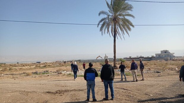 منزل در حال ساخت خانواده فلسطینی در اریحا ویران شد+ تصاویر و فیلم