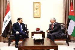 رایزنی نخست وزیر عراق با شاه اردن در حاشیه «کنفرانس بغداد۲»