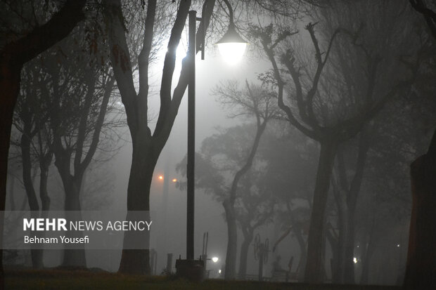 شب مه آلود اراک